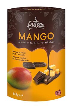 Mango in Zartbitterschokolade 125 g